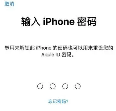 阳江苹果15维修网点分享iPhone 15六位密码怎么改四位 