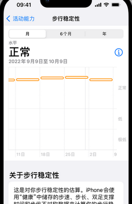 阳江iPhone手机维修如何在iPhone开启'步行稳定性通知'