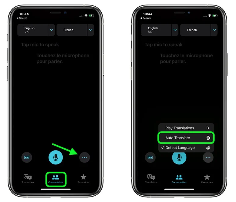 阳江苹果手机维修分享iOS 15 “翻译” App 新改进 